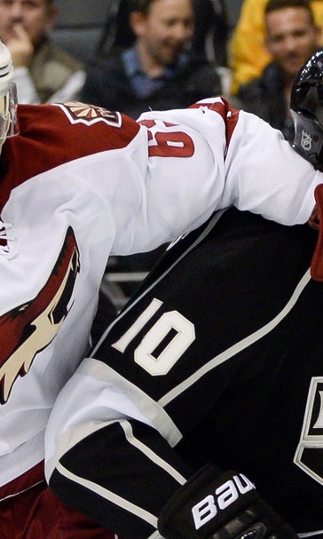 Kings can't hold on against Coyotes, drop third straight